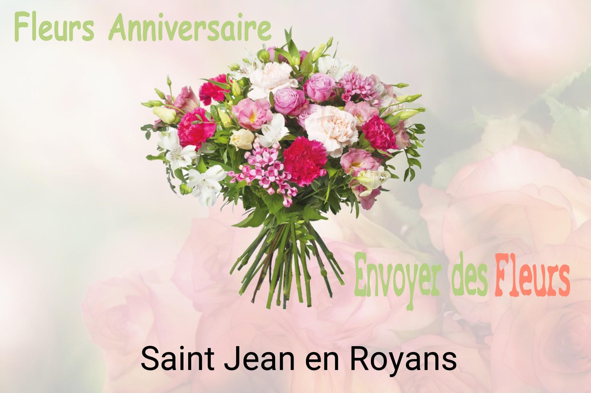 Bouquet de fleurs d’anniversaire livré à Saint-Jean-en-Royans