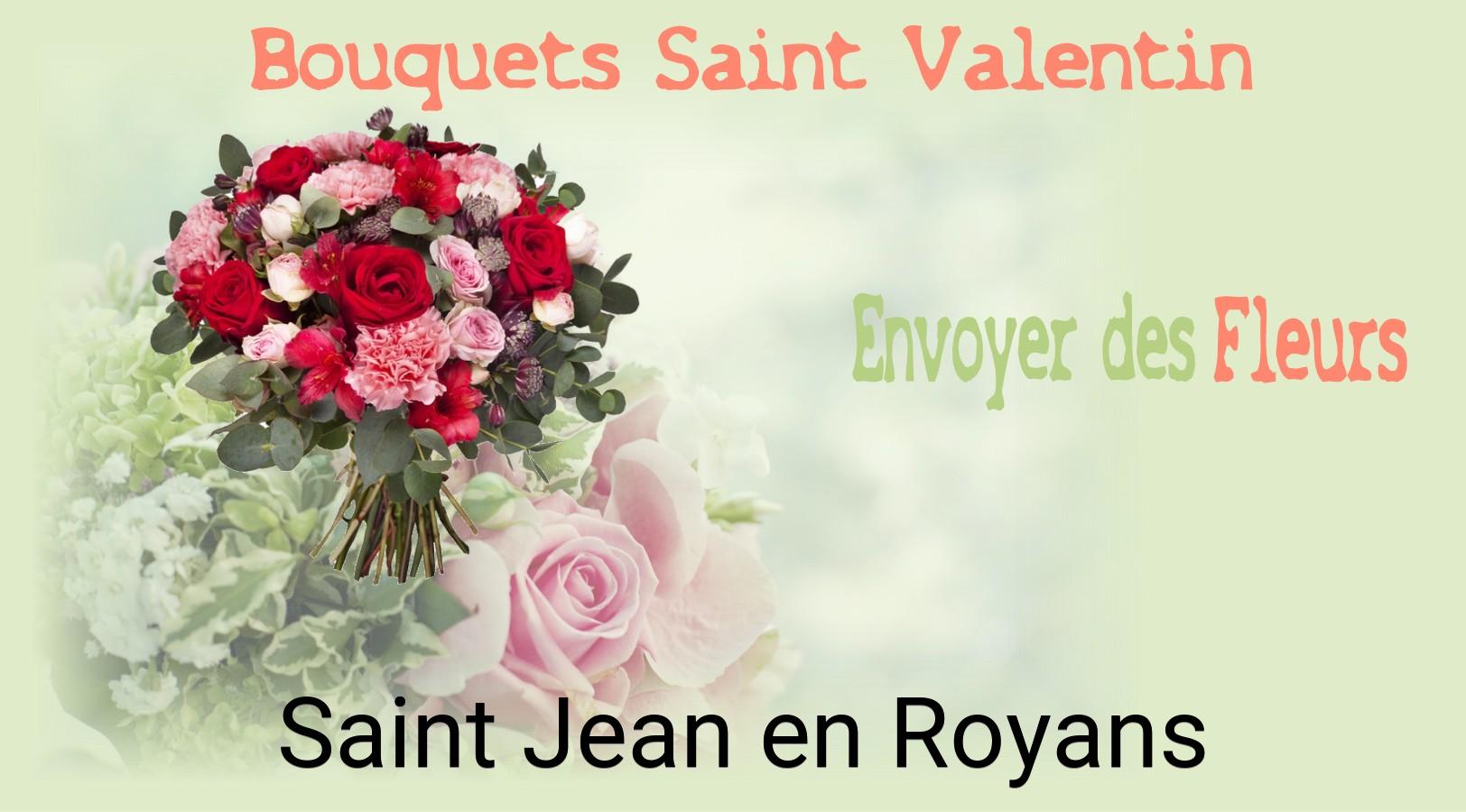 Roses de Saint-Valentin livrées à Saint-Jean-en-Royans